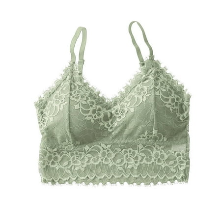 Ruziyoog Cotton Underwear Ladies Fashion Charming Comfortable Breathable No Steel Ring Sexy Lace Flowers Bra Woman Underwear Summer Clearance Green One Size
Ruziyoog Cotton Underwear Ladies Fashion Charming Comfortable Breathable No Steel Ring Sexy Lace Flowers Bra Woman Underwear Summer Clearance Green One Size