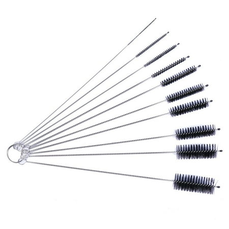 Cleaning Household Bottle Pipe Set 10 Of Glass Brushes Brush Cleaner Supplies Cleaners