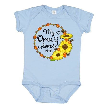Inktastic My Oma Loves Me with Sunflower Wreath Gift Baby Boy or Baby Girl Bodysuit
Inktastic My Oma Loves Me with Sunflower Wreath Gift Baby Boy or Baby Girl Bodysuit