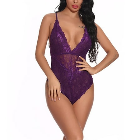 Knosfe Criss Cross Babydoll for Women Teddy Lingerie Lace V Neck Bodysuit XL
Knosfe Criss Cross Babydoll for Women Teddy Lingerie Lace V Neck Bodysuit XL