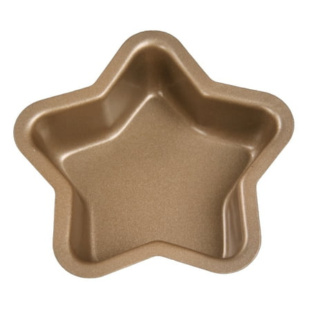 HEMOTON 1pc Cake Mold Star Shape Carbon Steel and PTFE Non-stick Cake Making Mould for Home (Golden)
HEMOTON 1pc Cake Mold Star Shape Carbon Steel and PTFE Non-stick Cake Making Mould for Home (Golden)