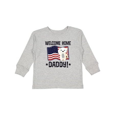 Inktastic Military Daddy Welcome Home Son Daughter Gift Toddler Boy or Toddler Girl Long Sleeve T-Shirt
Inktastic Military Daddy Welcome Home Son Daughter Gift Toddler Boy or Toddler Girl Long Sleeve T-Shirt