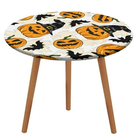 Bybiment Round Fitted Tablecloth with Elastic Edge Scary Pumpkins Halloween Decorative Tablecloth Table Cover 51 Inch
Bybiment Round Fitted Tablecloth with Elastic Edge Scary Pumpkins Halloween Decorative Tablecloth Table Cover 51 Inch