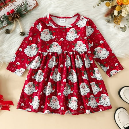 eczipvz Baby Girl Clothes Toddler Girls Long Sleeve Christmas Cartoon Santa Prints Dress Clothes Little Girls Summer Dresses (Red 12-18 Months)
eczipvz Baby Girl Clothes Toddler Girls Long Sleeve Christmas Cartoon Santa Prints Dress Clothes Little Girls Summer Dresses (Red 12-18 Months)