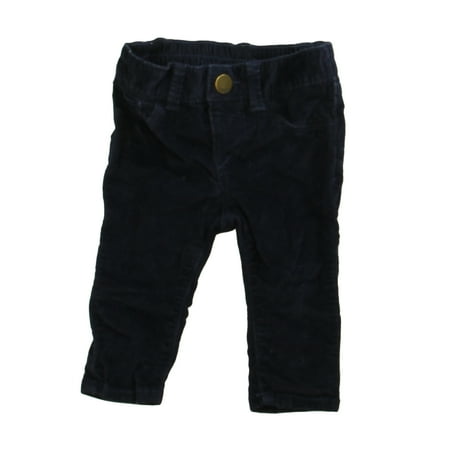 Pre-owned Gap Girls Navy Jeggings size: 3-6 Months