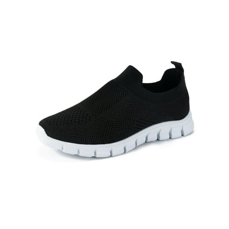 Colisha Ladies Walking Shoes Mesh Sock Sneakers Slip On Flats Running Lightweight Casual Sneaker Knit Upper Black 5
Colisha Ladies Walking Shoes Mesh Sock Sneakers Slip On Flats Running Lightweight Casual Sneaker Knit Upper Black 5