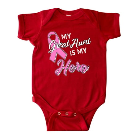 Inktastic My Great Aunt is my Hero- Breast Cancer Awareness Gift Baby Boy or Baby Girl Bodysuit
Inktastic My Great Aunt is my Hero- Breast Cancer Awareness Gift Baby Boy or Baby Girl Bodysuit