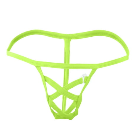 Bikini Panties Briefs Men sLow Waist Ice Male G Strings Mens Silk Micro