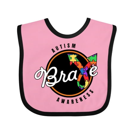 Inktastic Autism Awareness Brave with Puzzle Piece Ribbon Boys or Girls Baby Bib
Inktastic Autism Awareness Brave with Puzzle Piece Ribbon Boys or Girls Baby Bib