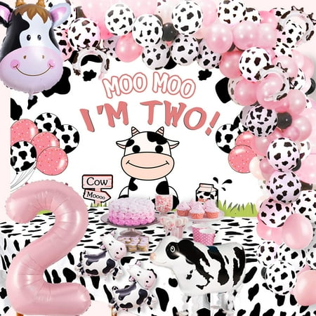 Roetyce Cow 2nd Birthday Decorations for a Girl Moo Moo I m Two Birthday Decorations Girl Boy Cow 2 
Roetyce Cow 2nd Birthday Decorations for a Girl Moo Moo I m Two Birthday Decorations Girl Boy Cow 2
