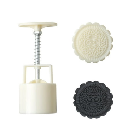Hi.FANCY Hand-Pressure Moon Cake Mould DIY Cookie Press Mold Festival Decoration Tool for Baking Type 2
Hi.FANCY Hand-Pressure Moon Cake Mould DIY Cookie Press Mold Festival Decoration Tool for Baking Type 2