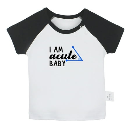 I am Acute Baby Funny T shirt For Baby Newborn Babies T-shirts Infant Tops 0-24M Kids Graphic Tees Clothing (Short Black Raglan T-shirt 6-12 Months)
I am Acute Baby Funny T shirt For Baby Newborn Babies T-shirts Infant Tops 0-24M Kids Graphic Tees Clothing (Short Black Raglan T-shirt 6-12 Months)
