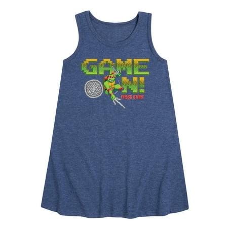 Teenage Muntant Ninja Turtle - Game On Raph - Toddler and Youth Girls A-line Dress
Teenage Muntant Ninja Turtle - Game On Raph - Toddler and Youth Girls A-line Dress
