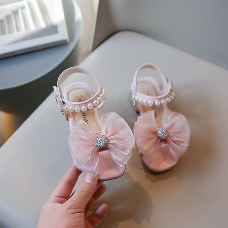 DancePeanut Children Girls Elegant Pearl Beading Beach Sandals Summer Shoes Kids Girls Fashion Lace Bowtie Flat Sandals Size 26-36
DancePeanut Children Girls Elegant Pearl Beading Beach Sandals Summer Shoes Kids Girls Fashion Lace Bowtie Flat Sandals Size 26-36