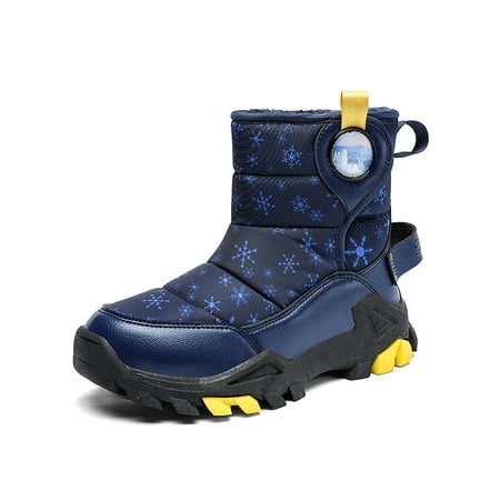 Ymiytan Snow Boots for Kids Boys Girls Winter Boots Plush Lined Warm Shoes Blue 5.5Y
Ymiytan Snow Boots for Kids Boys Girls Winter Boots Plush Lined Warm Shoes Blue 5.5Y