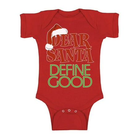 Awkward Styles Ugly Christmas Baby Outfit Bodysuit Dear Santa Define Good Xmas Romper
Awkward Styles Ugly Christmas Baby Outfit Bodysuit Dear Santa Define Good Xmas Romper