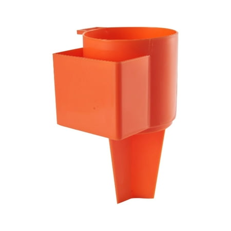 KQJQS Portable Plastic Beach Cup Holder Beach Storage Tool Camping Storage Snack And Beverage Cup