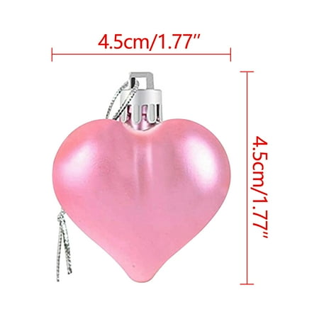 WMYBD Christmas Decorations 12PCS Color Ball Pendant Valentine s Day Gift Family Party Pendant Love Ball Set 
WMYBD Christmas Decorations 12PCS Color Ball Pendant Valentine s Day Gift Family Party Pendant Love Ball Set