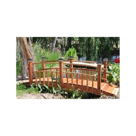 8 ft. Half Spindle Garden Bridge (Half Spindle Garden Bridge)