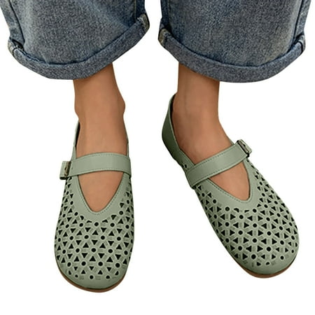 Vedolay Flat Casual Shoes For Women Shoes for Ladies Breathable Flats Dressy Comfortable Loafers Green 7.5
Vedolay Flat Casual Shoes For Women Shoes for Ladies Breathable Flats Dressy Comfortable Loafers Green 7.5