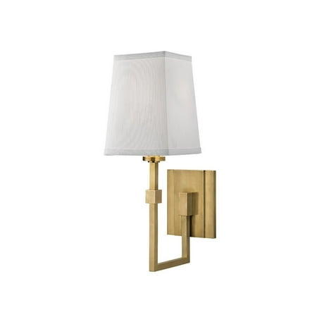 One Light Wall Sconce 5.25 inches Wide By 15.25 inches High-Aged Brass Finish Bailey Street Home 116-Bel-2120714
One Light Wall Sconce 5.25 inches Wide By 15.25 inches High-Aged Brass Finish Bailey Street Home 116-Bel-2120714