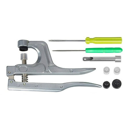 1Set Fastener Snap Pliers Pressure Plastic Button Installation T3 T5 T8 Sewing
1Set Fastener Snap Pliers Pressure Plastic Button Installation T3 T5 T8 Sewing