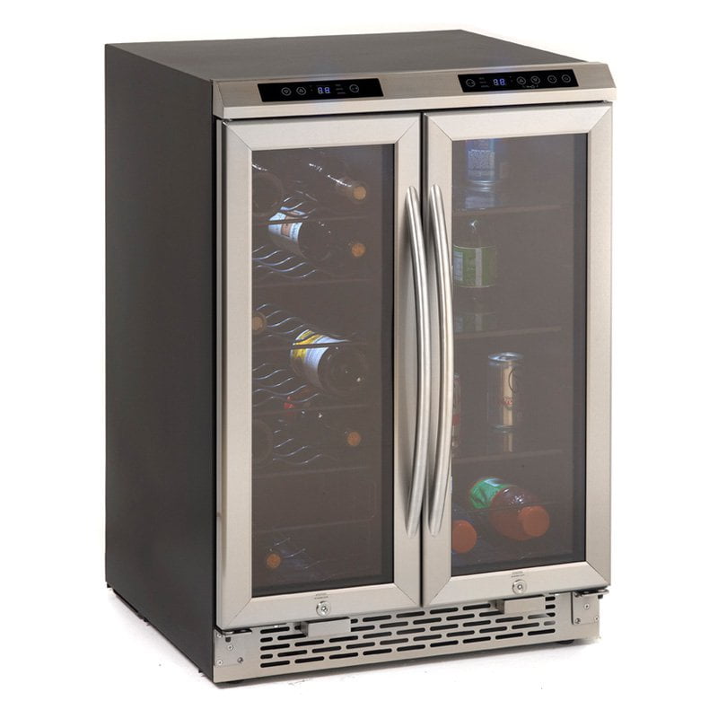 Whynter WC211DZ 21Bottle Dual Temperature Zone Wine Cooler