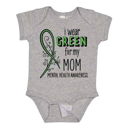 Inktastic I Wear Green for My Mom- Mental Health Awareness Gift Baby Boy or Baby Girl Bodysuit
Inktastic I Wear Green for My Mom- Mental Health Awareness Gift Baby Boy or Baby Girl Bodysuit