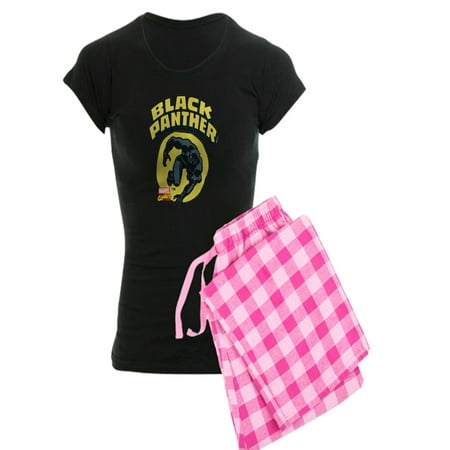CafePress - Black Panther Comic Logo - Women s Dark Pajamas