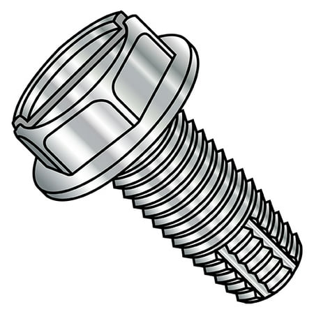12-24X1 Slotted Indented Hex Washer Thread Cut Screw Type F Full Thread 410 Stainless St (Pack Qty 1 500) BC-1216FSW410
12-24X1 Slotted Indented Hex Washer Thread Cut Screw Type F Full Thread 410 Stainless St (Pack Qty 1 500) BC-1216FSW410