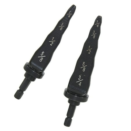 2pcs 5-in-1 Inch Tube Expanders Electric Repair Support Swaging Tool Drill Bit Expander 1/4 3/8 1/2 5/8 3/4 Pipe Expander Black
2pcs 5-in-1 Inch Tube Expanders Electric Repair Support Swaging Tool Drill Bit Expander 1/4 3/8 1/2 5/8 3/4 Pipe Expander Black