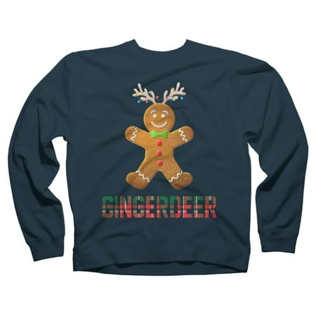 Gingerbread Reindeer Matching Family Group Christmas Pajama Navy Blue Graphic Crew Neck Sweatshirt - Design By Humans 2XL
Gingerbread Reindeer Matching Family Group Christmas Pajama Navy Blue Graphic Crew Neck Sweatshirt - Design By Humans 2XL