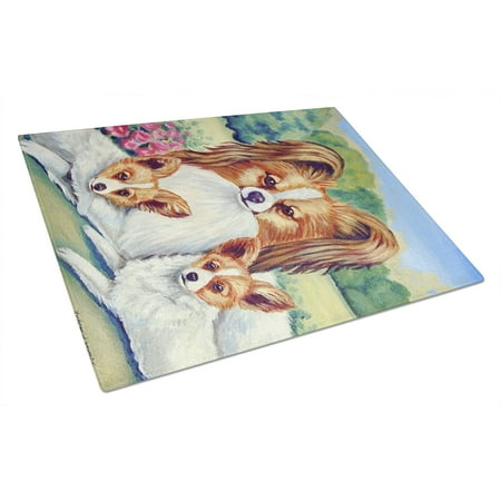 Carolines Treasures 7042LCB Papillon A Mommas Love Glass Cutting Board Large 12H x 16W multicolor
Carolines Treasures 7042LCB Papillon A Mommas Love Glass Cutting Board Large 12H x 16W multicolor
