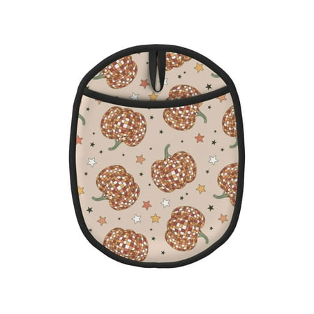 Groovy Disco Pumpkin Pot Holders for Kitchen - Heat Resistant Oven Mitts Hot Pads with Pocket Non Slip Silicone Pot Holders Cuteness Hanging Loop Potholders for Kitchen Baking
Groovy Disco Pumpkin Pot Holders for Kitchen - Heat Resistant Oven Mitts Hot Pads with Pocket Non Slip Silicone Pot Holders Cuteness Hanging Loop Potholders for Kitchen Baking
