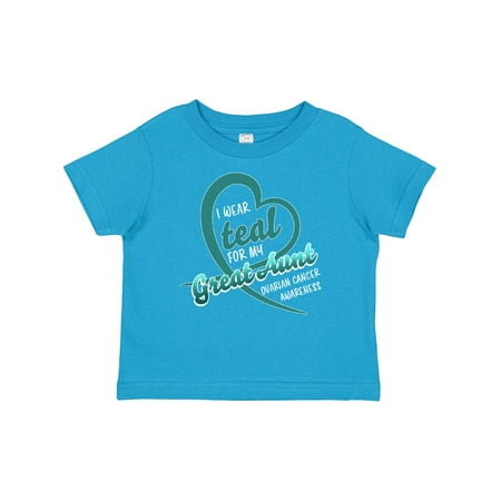 Inktastic I Wear Teal for My Great Aunt Heart Ribbon Ovarian Cancer Gift Baby Boy or Baby Girl T-Shirt
Inktastic I Wear Teal for My Great Aunt Heart Ribbon Ovarian Cancer Gift Baby Boy or Baby Girl T-Shirt