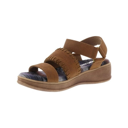 Muk Luks Womens City Soul Strappy Open Toe Ankle Strap
