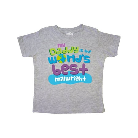 Inktastic My Daddy is the World’s Best Millwright Gift Toddler Boy or Toddler Girl T-Shirt
Inktastic My Daddy is the World’s Best Millwright Gift Toddler Boy or Toddler Girl T-Shirt