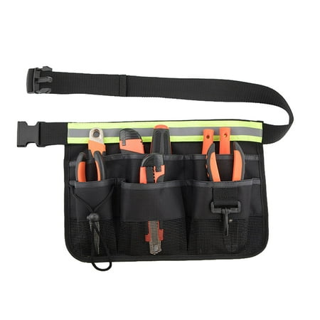 Tool belt tool bag 600D Oxford belt pouch with multi-pocket for gardening construction workers mechanics men women (green / black)
Tool belt tool bag 600D Oxford belt pouch with multi-pocket for gardening construction workers mechanics men women (green / black)