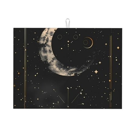 Jgfou Abstract Starry Sky Moon Print Dish Drying Mat Large Dish Drying Mats for Kitchen Counter Easy Clean Dish Mat Kitchen Drying Mat 18 x24
Jgfou Abstract Starry Sky Moon Print Dish Drying Mat Large Dish Drying Mats for Kitchen Counter Easy Clean Dish Mat Kitchen Drying Mat 18 x24
