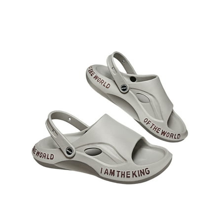Sanviglor Mens Summer Sandals Open Toe Beach Shoes Slip On Slide Sandal Pool Fashion Non-Slip Walking Shoe Soft Waterproof Gray 9.5
Sanviglor Mens Summer Sandals Open Toe Beach Shoes Slip On Slide Sandal Pool Fashion Non-Slip Walking Shoe Soft Waterproof Gray 9.5