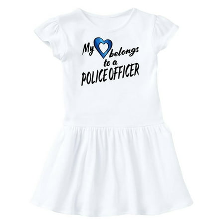 Inktastic My Heart Belongs to a Police Officer with Blue Heart Gift Toddler Girl Dress
Inktastic My Heart Belongs to a Police Officer with Blue Heart Gift Toddler Girl Dress
