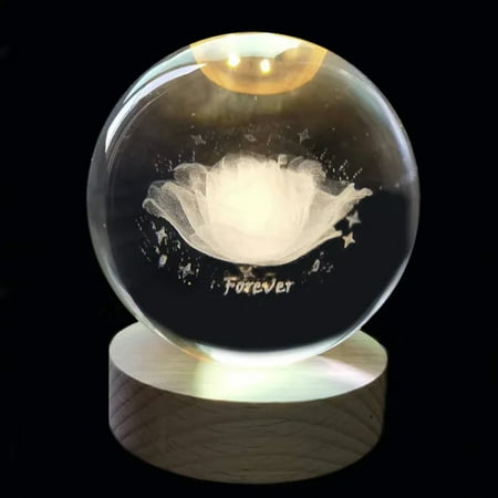 LIGJUN Exquisite Mesmerizing and Unique 3D Crystal Ball Night Light with Stunning LED Lighting and Gorgeous Design. Perfect 60MM Gift for Astronomy Enthusiasts Featuring a Unique Solar
LIGJUN Exquisite Mesmerizing and Unique 3D Crystal Ball Night Light with Stunning LED Lighting and Gorgeous Design. Perfect 60MM Gift for Astronomy Enthusiasts Featuring a Unique Solar