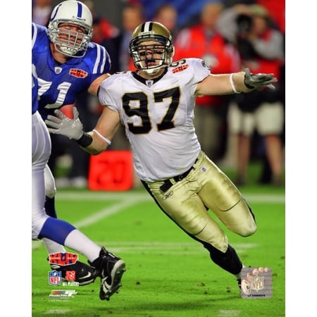 Jeff Charleston Super Bowl XLIV Action Photo Print