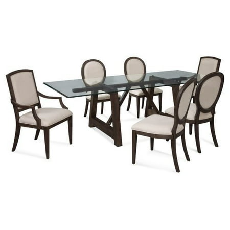 Bassett Mirror 7 Piece Marlette Dining Table Set
