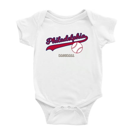 Cute Philadelphia Baby Bodysuits Baseball Fan Baby Jersey Clothes for Boys Girls (White 3-6 Months)
Cute Philadelphia Baby Bodysuits Baseball Fan Baby Jersey Clothes for Boys Girls (White 3-6 Months)