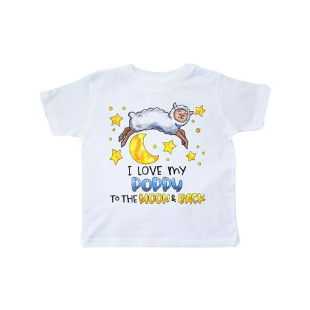 Inktastic I Love my Poppy to the Moon and Back Cute Sheep Gift Toddler Boy or Toddler Girl T-Shirt
Inktastic I Love my Poppy to the Moon and Back Cute Sheep Gift Toddler Boy or Toddler Girl T-Shirt