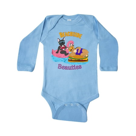 Inktastic Beachside Beauties Cute French Bulldogs On Pool Floaties Gift Baby Boy or Baby Girl Long Sleeve Bodysuit
Inktastic Beachside Beauties Cute French Bulldogs On Pool Floaties Gift Baby Boy or Baby Girl Long Sleeve Bodysuit