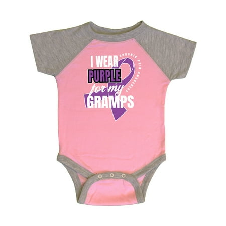 Inktastic Chronic Pain I Wear Purple For My Gramps Gift Baby Boy or Baby Girl Bodysuit
Inktastic Chronic Pain I Wear Purple For My Gramps Gift Baby Boy or Baby Girl Bodysuit