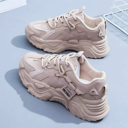 Women‘s Casual Platform Lace Up Running Shoes Fashion Faux Leather Chunky Sneakers Women‘s Footwear
Women‘s Casual Platform Lace Up Running Shoes Fashion Faux Leather Chunky Sneakers Women‘s Footwear