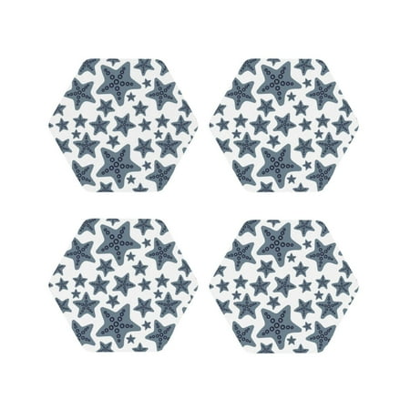 Leather Coasters of 4 cute grey starfish Drink Coasters Foe Tabletop Protection Funny Desk Coasters Good Housewarming Gifts Hexagon
Leather Coasters of 4 cute grey starfish Drink Coasters Foe Tabletop Protection Funny Desk Coasters Good Housewarming Gifts Hexagon